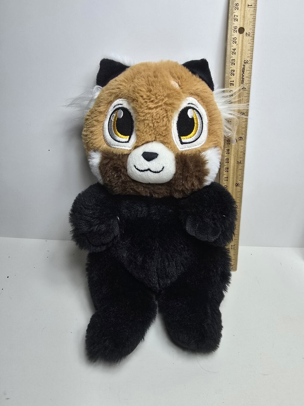 Fiesta Plush Swaddle Babies Cuddle Red Panda 9” No Sling Brown Black Stuffed Toy
